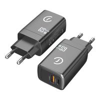 GaN Fast Charger 65W USB QC+PD - Chargerate