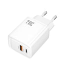 Schnelleladegerät USB-A + Typ C 30W