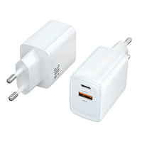 Schnelleladegerät USB-A + Typ C 30W